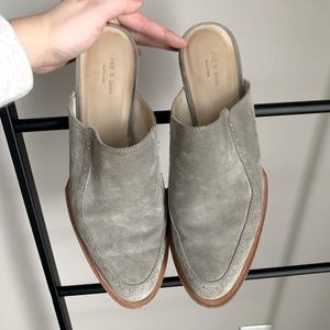 Rag & Bone Suede Studded Mules